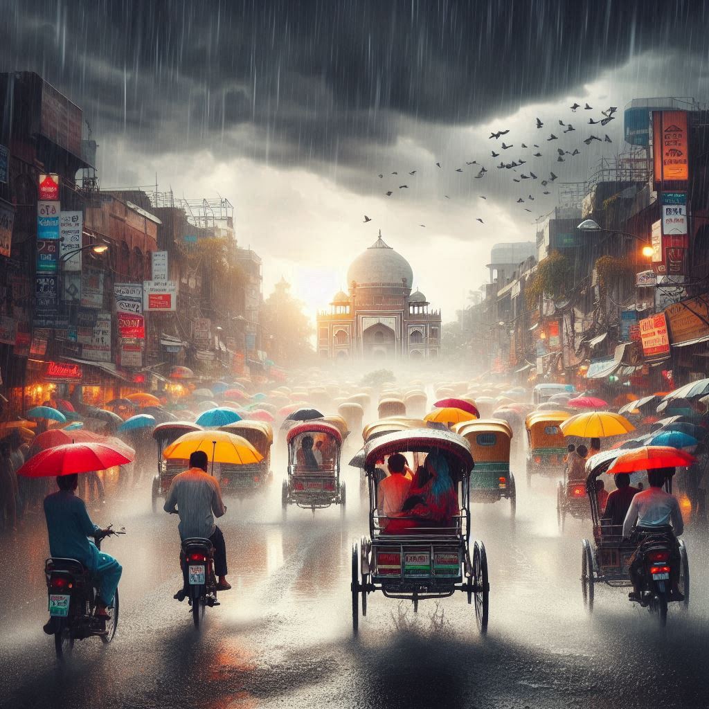  Delhi-NCR to Experience Heavy Rainfall: IMD Issues ‘Orange’ Alert