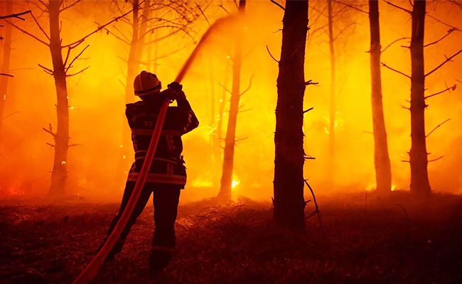  Wildfires Rage Across North America as Heatwaves Reach Record-Breaking Temperatures