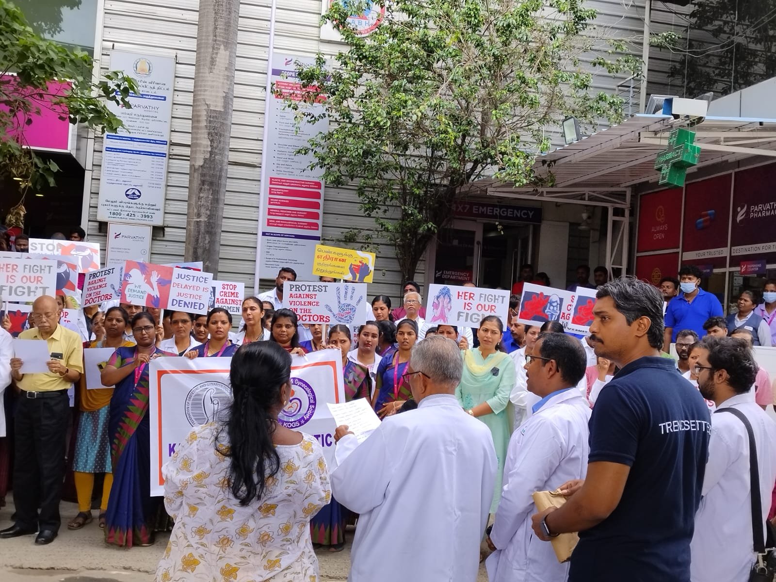  Doctors Across Assam Join Nationwide Protest Against Kolkata Hospital Rape and Murder