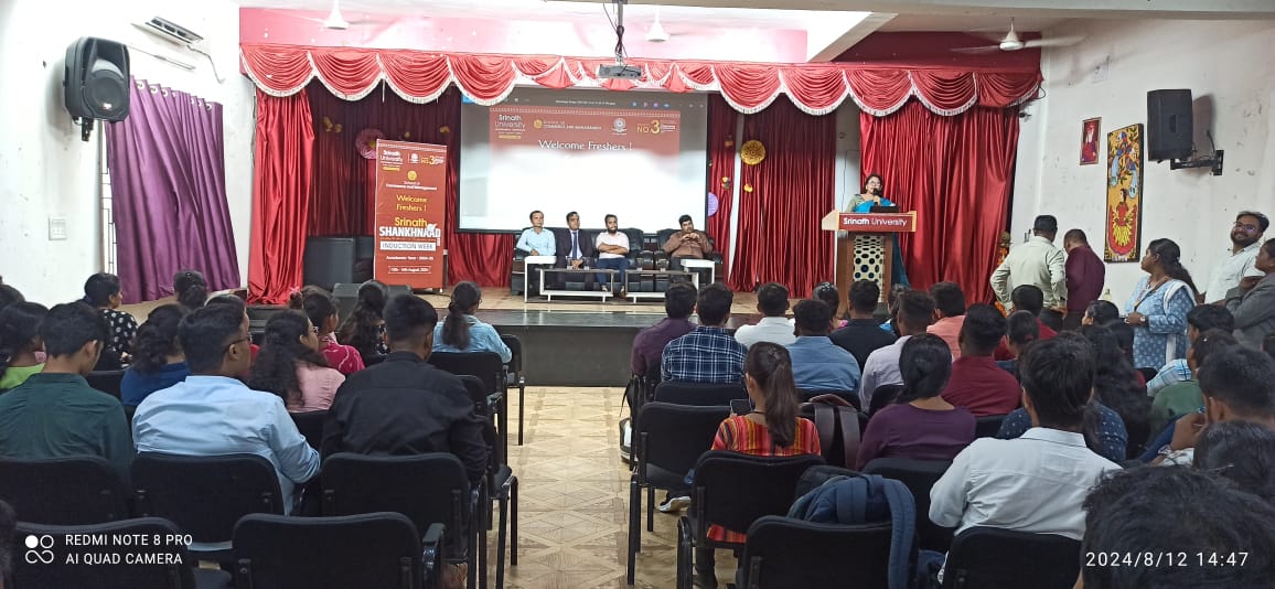 "Srinath University Begins Induction Week for New Students"