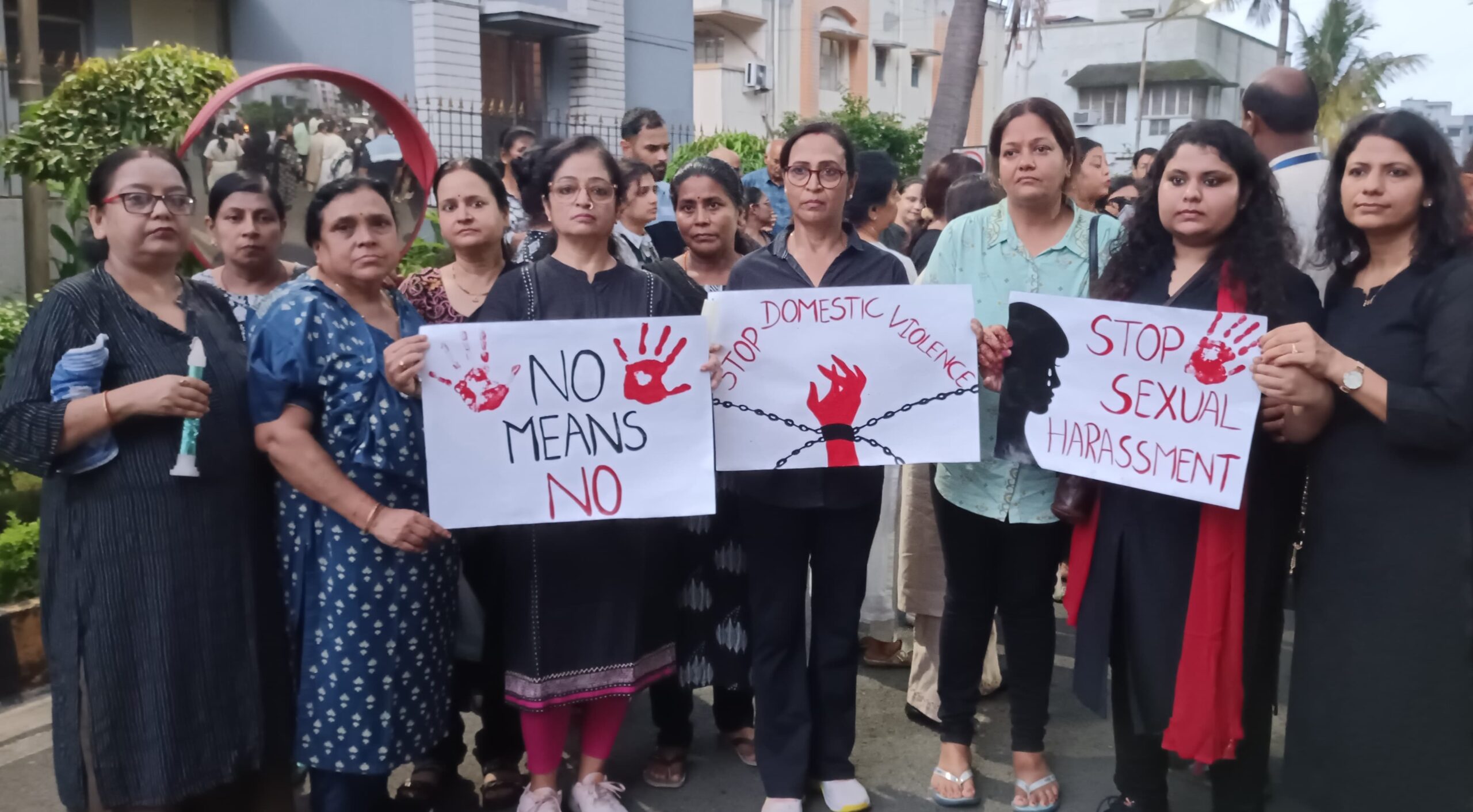  Jamshedpur Residents Hold Peace March to Demand Justice for Women and Stronger Laws