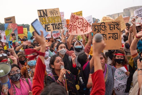  Hindu Community Protests in Bangladesh, Demands Protection from Extremist Violence