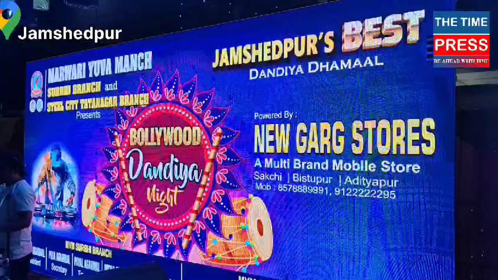  “Jamshedpur Grooves to Dandiya Beats Ahead of Navratri”