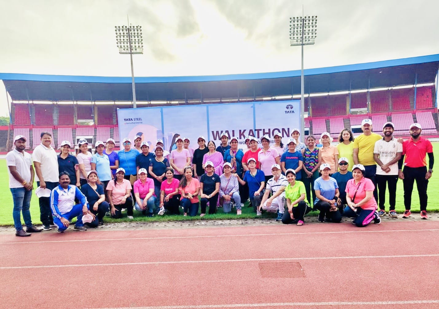  Step towards Wellness: AIWC Walkathon Promotes Healthy Living in Jamshedpur