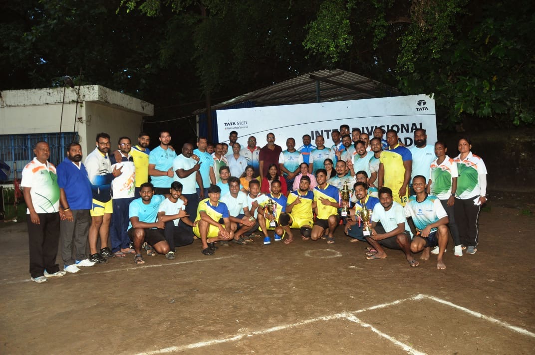  Tata Steel Inter-Divisional Kabaddi Tournament Concludes Successfully