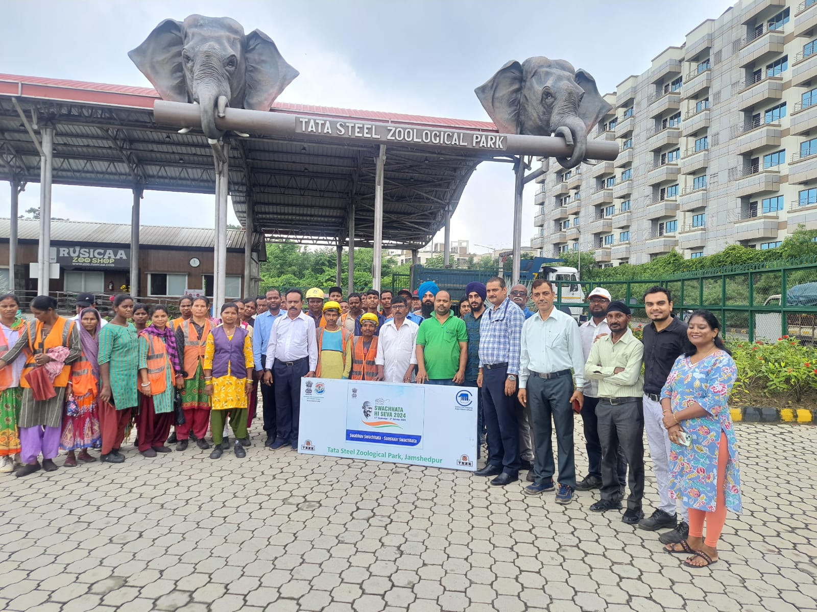  Tata Steel Zoological Park Enhances Safety Standards Under Swachhata Hi Seva Campaign