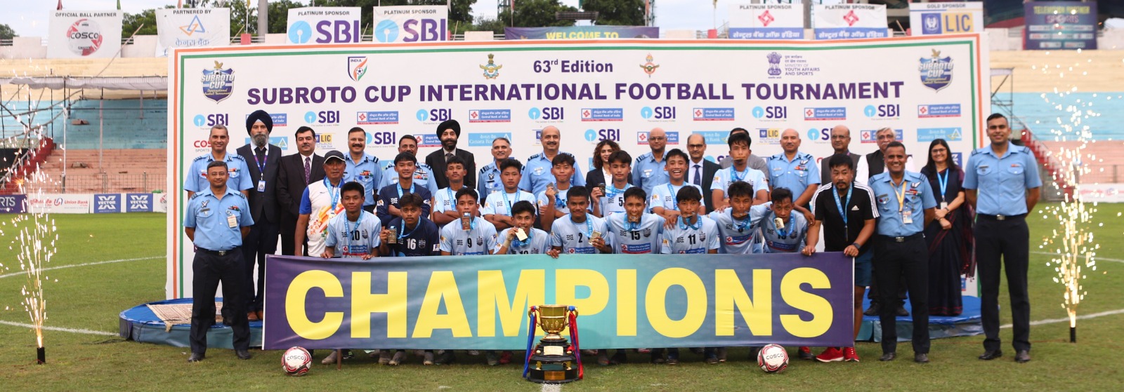  Manipur’s T.G. English School Wins Junior Boys Title at 63rd Subroto Cup