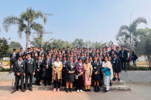 Class 11 Students Explore Future Careers at Arka Jain University Visit