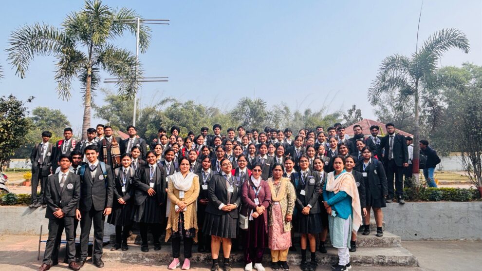 Class 11 Students Explore Future Careers at Arka Jain University Visit