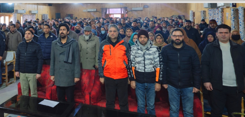 Mass Singing Starts Phase-II of Vande Mataram 150 Years Event in Anantnag