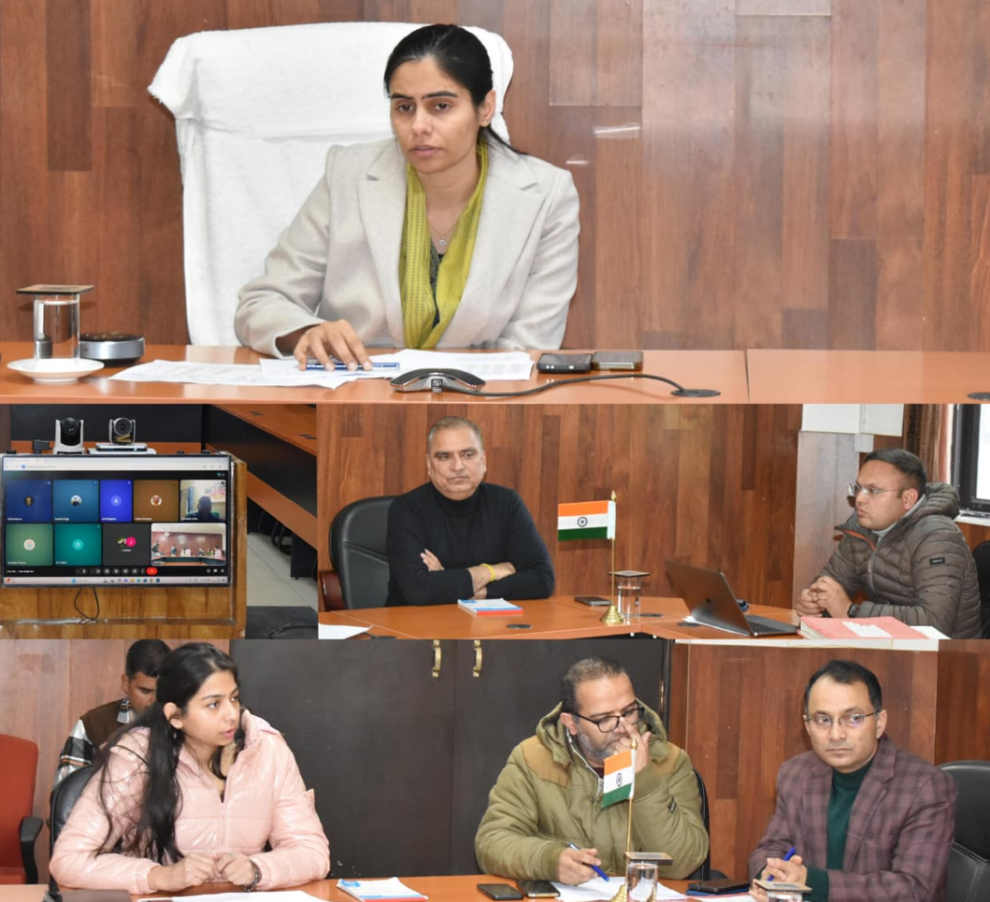 DDC Reasi Reviews Water Projects and Land Records Progres
