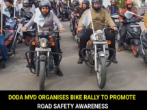 Doda's Bike Rally Sparks Road Safety Drive
