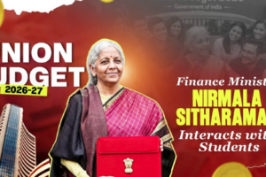 Finance Minister Connects with Young Minds After Budget Speech