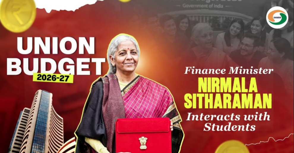 Finance Minister Connects with Young Minds After Budget Speech