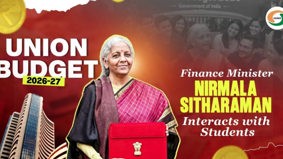 Finance Minister Connects with Young Minds After Budget Speech