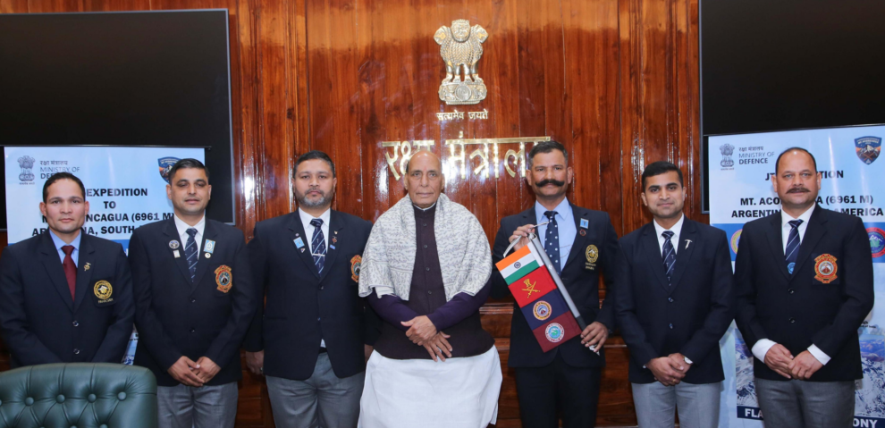 India's Team Heads to Conquer South America's Highest Mountain