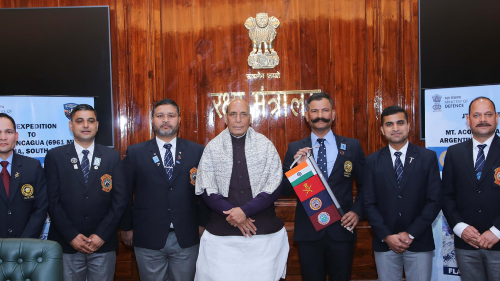 India's Team Heads to Conquer South America's Highest Mountain