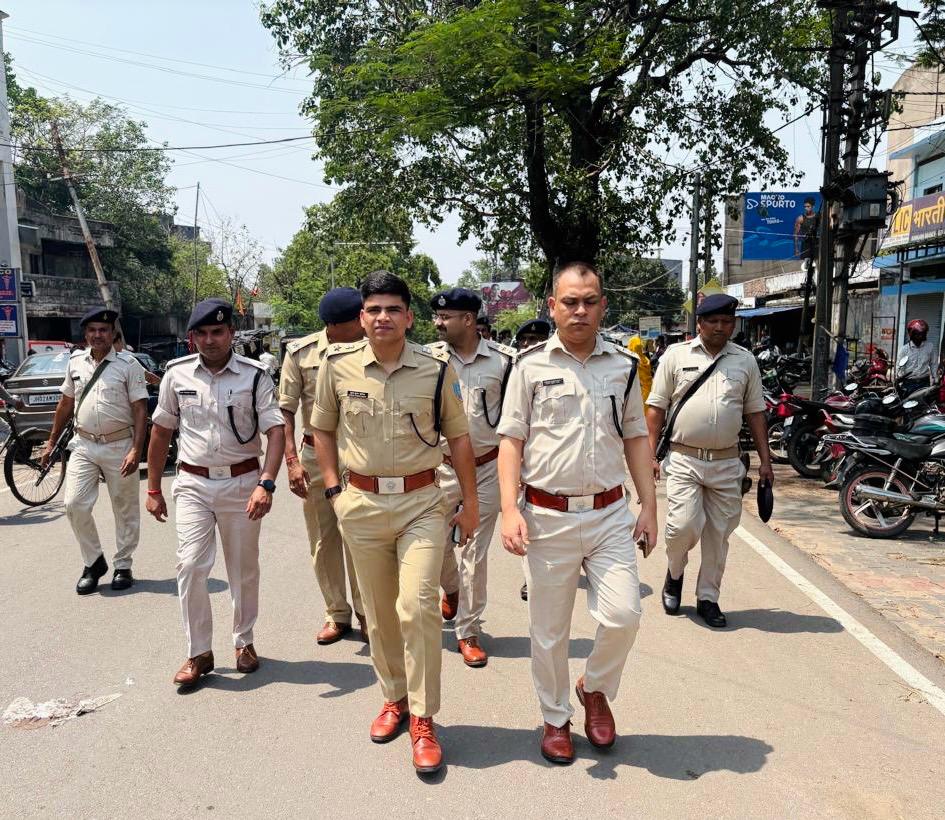 Operation 'Prahari': SP Mukesh Lunayat Hits the Streets to Reclaim Safety in Ramgarh