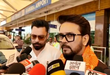 Anurag Thakur Slams Congress Over NEET Row and Failed Poll Guarantees; Praises PM’s Fuel-Saving Move