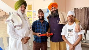Pappu Sardar visits Takht Patna Sahib