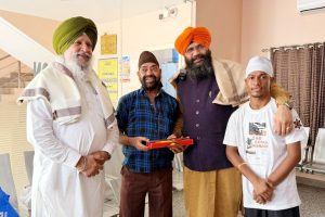 Pappu Sardar visits Takht Patna Sahib