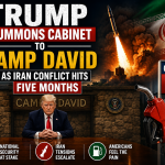 Rare Camp David Setting for 13th Cabinet Meeting