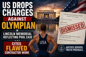 Charges Dropped Against Former Olympian
