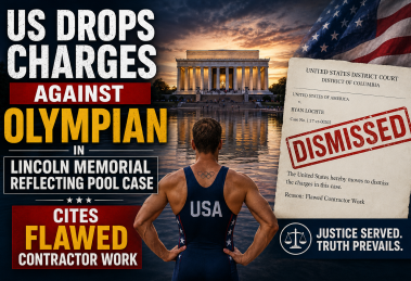 Charges Dropped Against Former Olympian