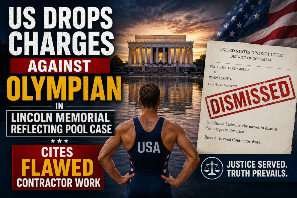 Charges Dropped Against Former Olympian